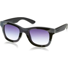 Italia Independent Italıa Independent 0090V 20 143 Velvet Gri Kadife Wayfarer Mavı Unısex Güneş Gözlüğü