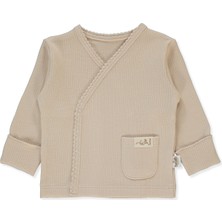 Bebetto Organik Raporlu Interlok Dış Zıbın (Organıc Be Nature) Bej