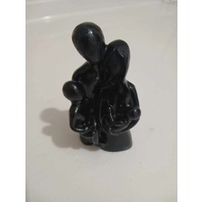 Doğal Sonsuz Bağ: Modern Minimalist Aile Figürü