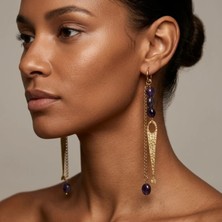 THEIA GemWorks Calla - Ametist Küpe