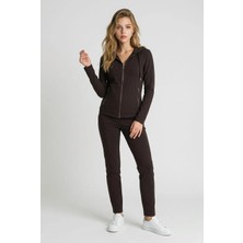 Trendniva Fermuarlı Kapüşonlu Sweatshirt