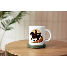 Mithor Shop Western Kovboy Temalı Kupa – Gün Batımı Tasarım Kupa