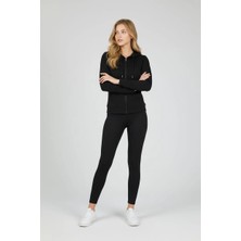 Trendniva Fermuarlı Kapüşonlu Sweatshirt