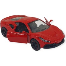 Calperia Çek Bırak Araba Metal - 6643-06 - Kırmızı (Lisinya)