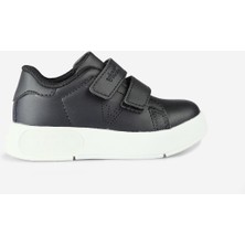 Vicco Oyo II Işıklı Unisex Siyah Sneaker Düz Tabanlı Okul Öncesi Ayakkabı