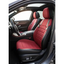Mevas Monza Kırmızı Serisi Fiat Grande Punto Koltuk Kılıfı Tam Set