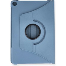 Hsc Bilişim Tab M10 TB328FU Kılıf 360 Tablet Deri Kılıf - Turkuaz