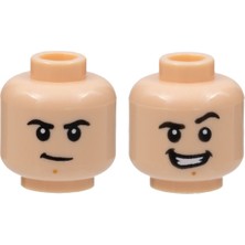 LEGO Minifigür Parçaları: Kafa: 3626PB3013