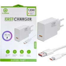 Calperia 120W Süper Hızlı Şarj Cihazı - USB Type-C (5047)