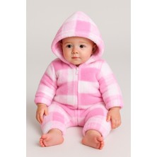 Chicsy Baby Kışlık Tatlı Peluş Welsoft Tulum Kız Bebek Tulum