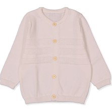 Bebetto Triko Hırka (Çizgi Desen) Pembe