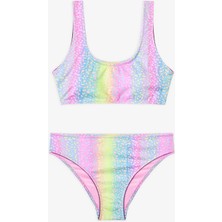 Penti Renkli Genç Kız Energy Halter Bikini Takımı