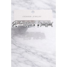 Modern Ear Cuff Küpe Seti – Şık ve Zarif Tasarım