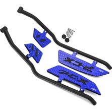 Honda Pcx 125 2025-2026 Koruma Demiri Basamak Paspas Seti Metal Modifiye Mavi Renk
