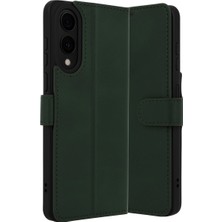 Hsc Bilişim Galaxy S25 Edge S Kapaklı Kılıf - Koyu Yeşil