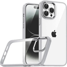 Hsc Bilişim Iphone 15 Lensli Silikon - Gümüş
