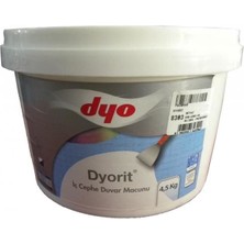 Krk Dyorit Iç Cephe Macunu 4,5 kg Beyaz Krk