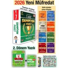 Tonguç Akademi 7. Sınıf 2026 Şampiyon Paketi + 2. Dönem Yazılı Denemeleri Notları