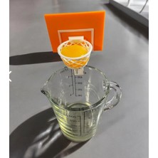 Mescolare Yumurta Sarı ve Beyaz Ayırıcı- Basket Potası Şeklinde Yumurta Ayırıcı-Pratik Farklı Ürünler