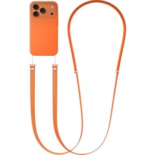 Kılıf House Iphone Tüm Serilerle Uyumlu Çapraz Ayarlanabilir Şık Crossbody Kumaş Telefon Askısı