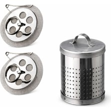 Rapithwin Demlik Içi Çaydanlık  Çay Süzgeci - 2 Adet Sök Tak Demlik Süzgeci