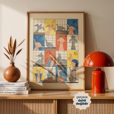 Persona Istanbul "the Art Of Shadows" - Vintage Japon Gölge Oyunu Posteri (Çerçevesiz)