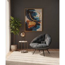 AVYNA Konfor Serisi Tekli Berjer Koltuk | Tv Izleme Koltuğu | Minderli & Ergonomik Oturum - Füme