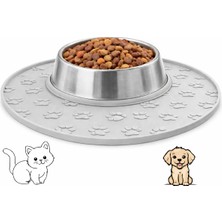 Anse Kedi & Köpek Mama Kabı  Altı Silikon Mat