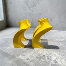 3D Tasarım Boyun Manken Takı Standı (4lü Ürün)