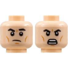 LEGO Minifigür Parçaları: Kafa: 3626PB2840