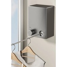 Plentiful Teleskopik Çamaşır Kurutma Askısı, 2 M Pratik Geri Çekilebilir Çamaşır Ipi