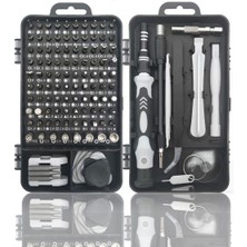 By Nevser® Hassas Tornavida Seti Bilgisayar Pc Telefon Onarım Aracı Seti Manyetik 115 In 1 Tornavida Seti
