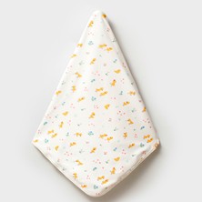 Mahfel %100 Organik Pamuklu Premium Çift Katlı Bebek Battaniyesi Ördek