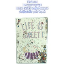 Seyfi Kırtasiye 14X20 cm 80 Yaprak Çizgili Defter Bitince Başka Defterle Değişebilir Pullu Kapak