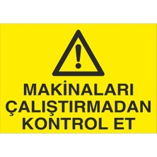 Fiyatiko Makinalari Çaliştirmadan Kontrol Et 25X35CM 3mm Dekota