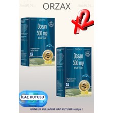Ocean Saf Balık Yağı 500 Mg 60 Kapsül X2 + Hap Kutusu