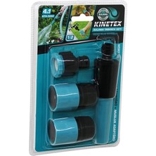 Calperia 4ın1 - 1/2 Sulama Tabanca Bağlantı Aparatı Seti Hortum Lens - Hortum - Musluk Adaptör (5047)