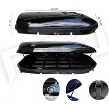 PWR Arac Ustu Tabut Bagaj P.black Parlak Sıyah 450LT Tgr