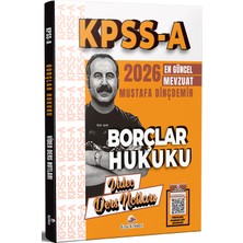 Dizgi Kitap 2026 Kpss A Grubu Borçlar Hukuku Video Ders Notları - Mustafa Dinçdemir Dizgi Kitap