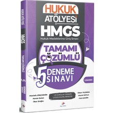 Dizgi Kitap Hukuk Atölyesi Hmgs 5 Deneme Çözümlü Dizgi Kitap