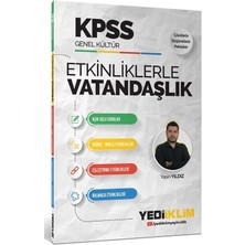 Yediiklim 2026 Kpss Etkinliklerle Vatandaşlık - Yasin Yıldız Yediiklim Yayınları