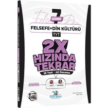 Yayın Denizi Yks Tyt Felsefe + Din Kültürü 7 Günde 2x Hızında Tekrar Yayın Denizi Yayınları