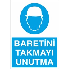 Fiyatiko Baretini Takmayi Unutma 25X35CM 3mm Dekota