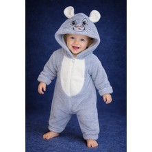 Chicsy Baby Kışlık Tatlı Sevimli Figürlü Peluş Bebek Tulum