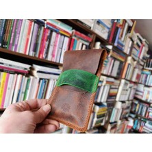 Mahfuz Gerçek Deri Özel Kalemleriniz Için Kalemlik Kalem Kutu ( 5*6 Kalem Için ) 28 cm \ 9.5 cm  NLU358