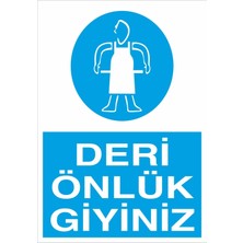 Fiyatiko Deri Önlük Giyiniz 25X35CM 3mm Dekota