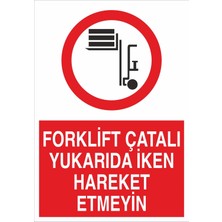 Fiyatiko Forklift Çatali Yukarda Iken Hareket Etme 25X35CM 3mm Dekota