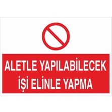 Fiyatiko Aletle Yapilabilecek Işi Elinle Yapma 25X35CM 3mm Dekota