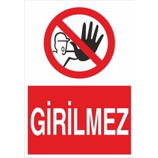 Fiyatiko Girilmez 25X35CM 3mm Dekota