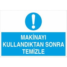 Fiyatiko Makinayi Kullandiktan Sonra Temizle 25X35CM 3mm Dekota